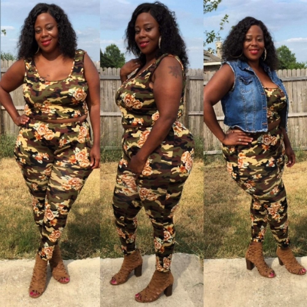 Camouflage Legging Set